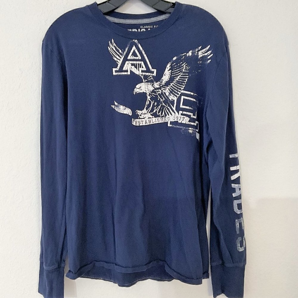Vintage Y2K American Eagle Graphic Long Sleeve Tee Unisex